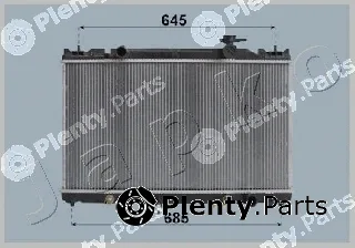 Japko RDA153118 — Radiator, engine cooling