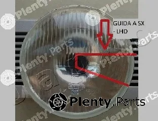 Japko 07002 — Insert, headlight