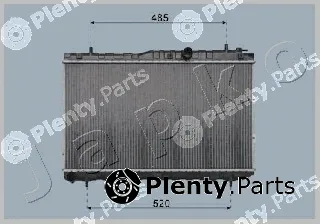 Japko RDA333033 — Radiator, engine cooling