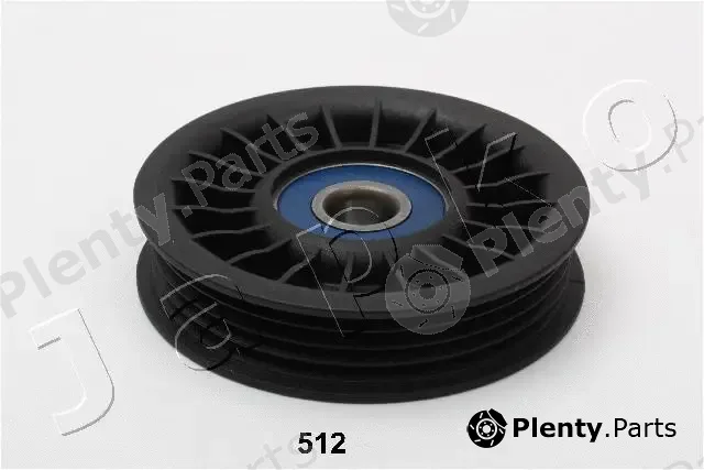 Japko 129512 — Deflection/Guide Pulley, V-ribbed belt
