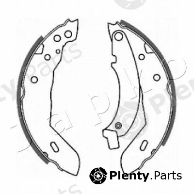 Japko 550718 — Brake Shoe Set