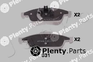 Japko 50031 — Brake Pad Set, disc brake