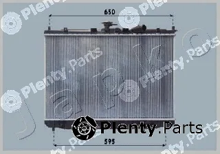 Japko RDA333025 — Radiator, engine cooling