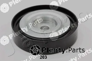 Japko 129203 — Deflection/Guide Pulley, V-ribbed belt