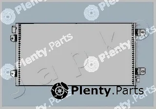 Japko CND093050 — Condenser, air conditioning