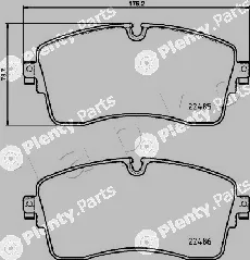 Japko 50L14 — Brake Pad Set, disc brake