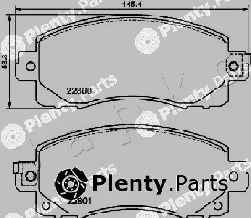 Japko 50713 — Brake Pad Set, disc brake