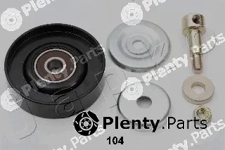 Japko 129104 — Deflection/Guide Pulley, V-ribbed belt