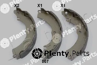 Japko 55007 — Brake Shoe Set