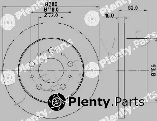 Japko 610609 — Brake Disc