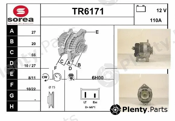 Sera TR6171 — Alternator