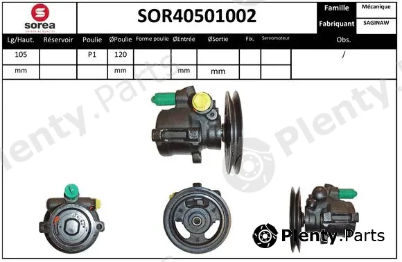 Sera SOR40501002 — Hydraulic Pump, steering