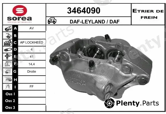 Sera 3464090 — Brake Caliper