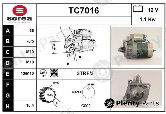 Sera TC7016 — Starter
