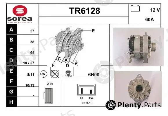 Sera TR6128 — Alternator