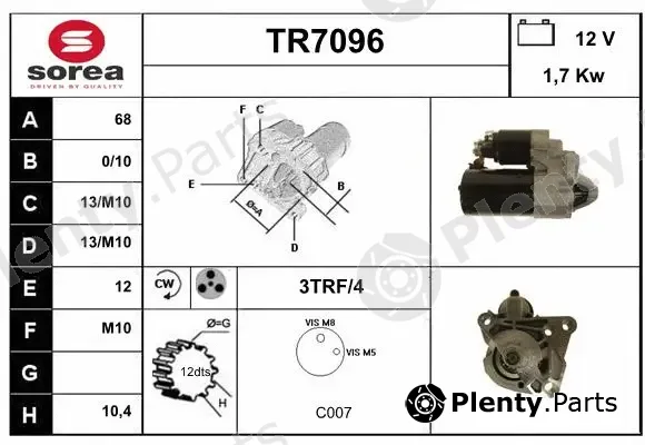 Sera TR7096 — Starter