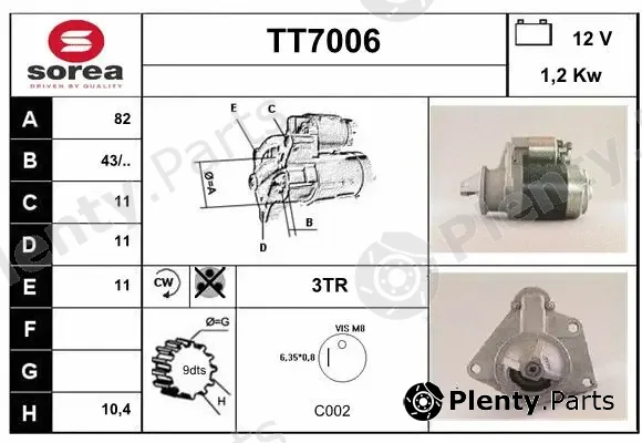 Sera TT7006 — Starter