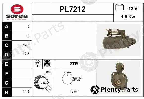 Sera PL7212 — Starter