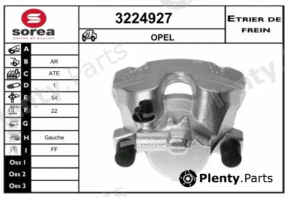 Sera 3224927 — Brake Caliper