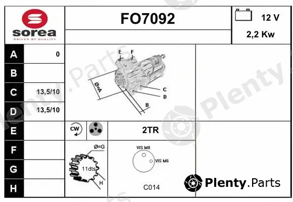 Sera FO7092 — Starter