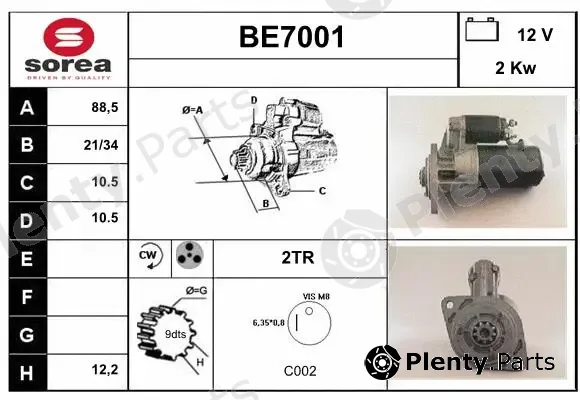 Sera BE7001 — Starter