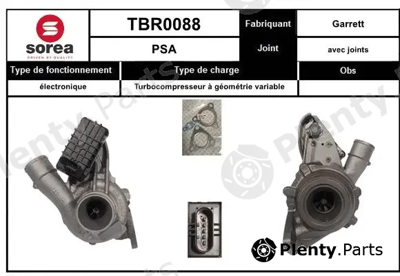 Sera TBR0088 — Charger, charging (supercharged/turbocharged)