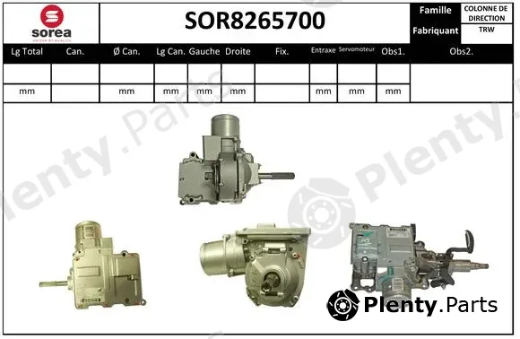 Sera SOR8265700 — Steering Column