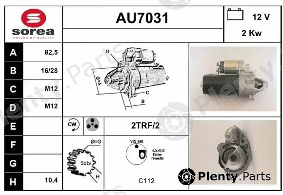Sera AU7031 — Starter