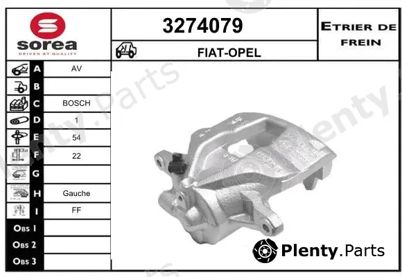 Sera 3274079 — Brake Caliper