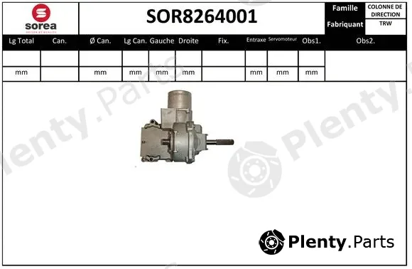 Sera SOR8264001 — Steering Column