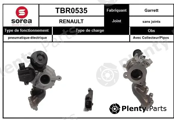 Sera TBR0535 — Charger, charging (supercharged/turbocharged)