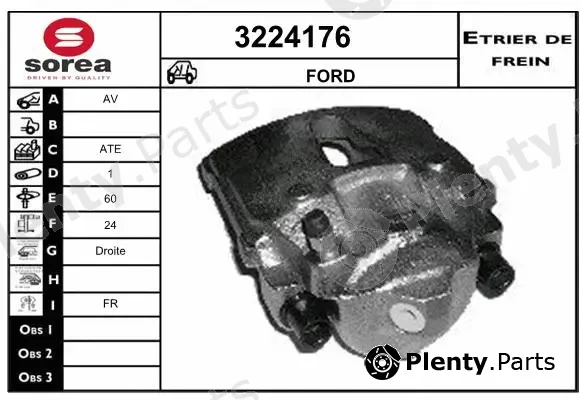 Sera 3224176 — Brake Caliper