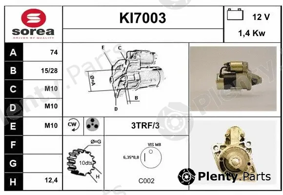 Sera KI7003 — Starter