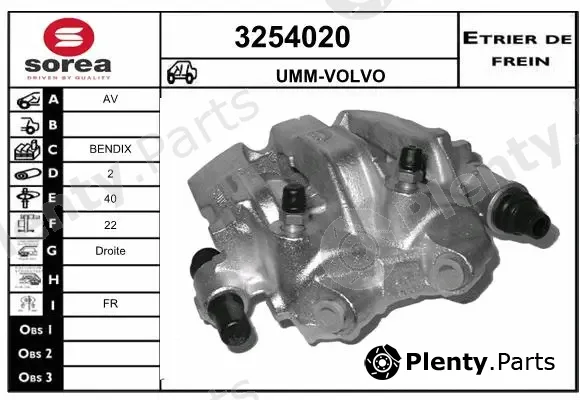 Sera 3254020 — Brake Caliper
