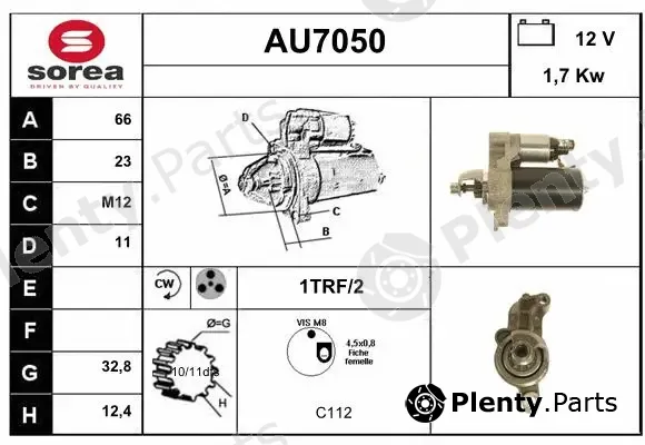 Sera AU7050 — Starter