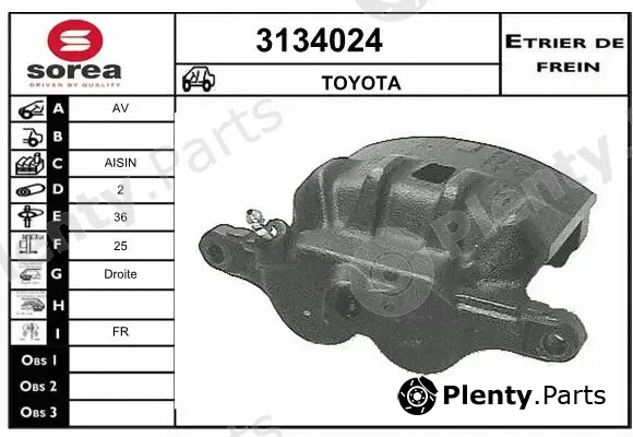 Sera 3134024 — Brake Caliper