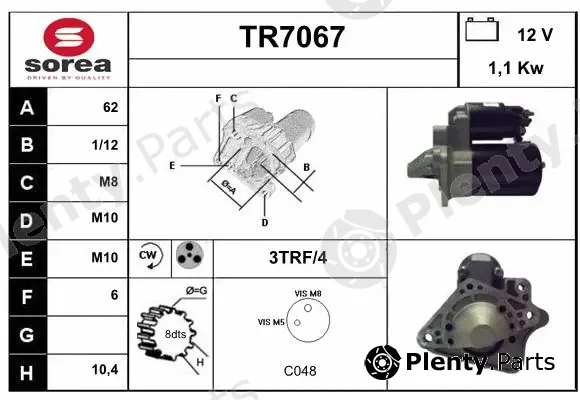 Sera TR7067 — Starter