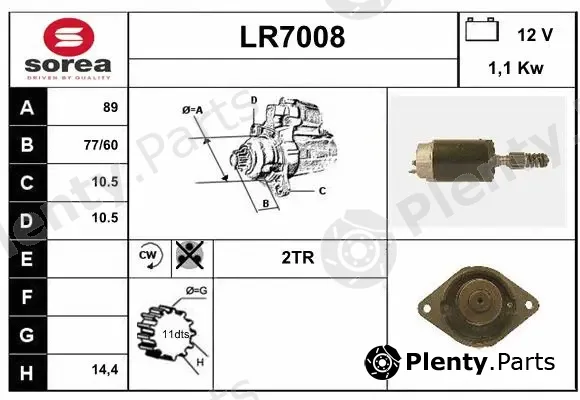 Sera LR7008 — Starter
