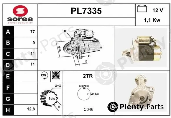Sera PL7335 — Starter