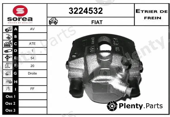 Sera 3224532 — Brake Caliper