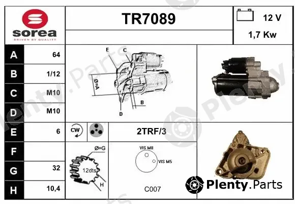 Sera TR7089 — Starter