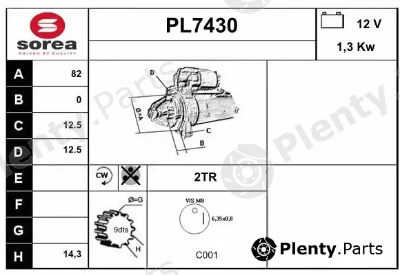 Sera PL7430 — Starter