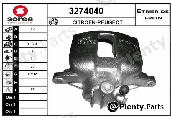 Sera 3274040 — Brake Caliper