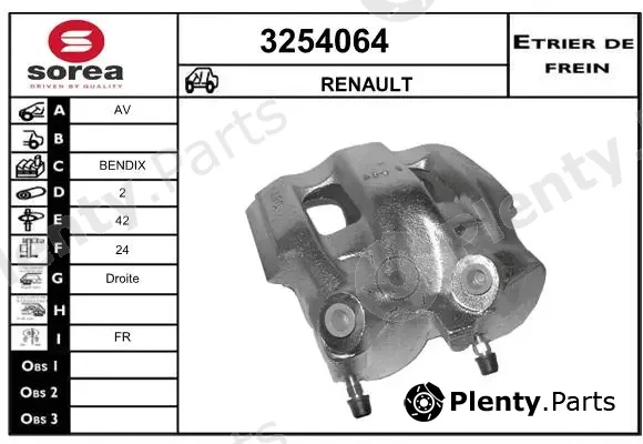 Sera 3254064 — Brake Caliper