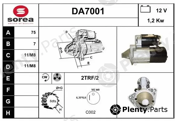 Sera DA7001 — Starter