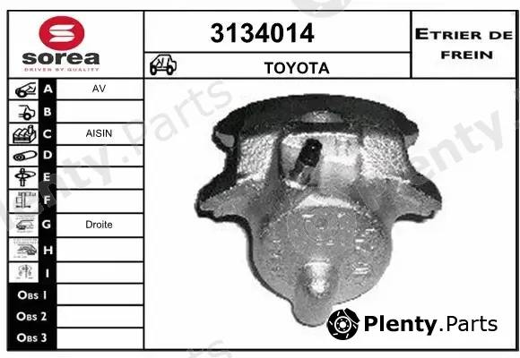 Sera 3134014 — Brake Caliper