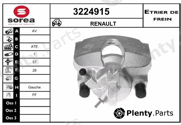 Sera 3224915 — Brake Caliper