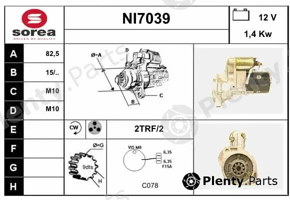 Sera NI7039 — Starter