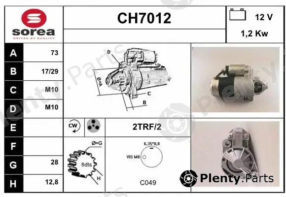 Sera CH7012 — Starter