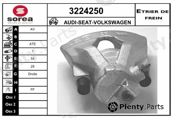 Sera 3224250 — Brake Caliper